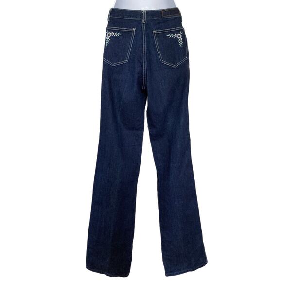 Vintage 70s Pegasus High Rise Dark Denim Flare bootcut